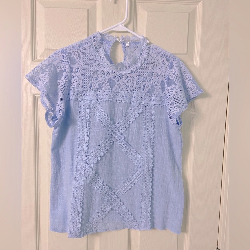 Blue blouse